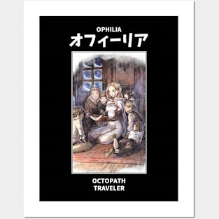 Ophilia Octopath Traveler Posters and Art